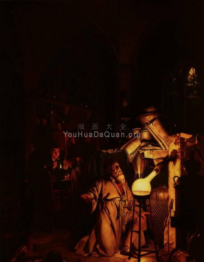 The Alchemist in Search of the Philosophers Stone - 约瑟夫·怀特·德比